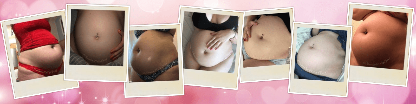 Swollen Belly Girl